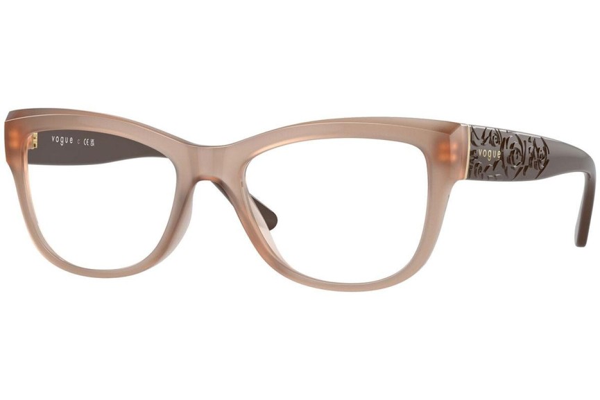 Okulary korekcyjne Vogue Eyewear VO5528 3097 Kocie oczy Beżowe