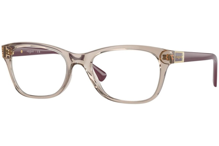 Okulary korekcyjne Vogue Eyewear VO5424B 2990 Kocie oczy Brązowe