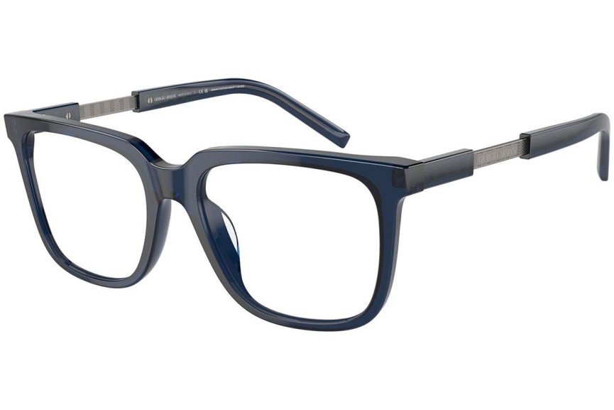 Okulary korekcyjne Giorgio Armani AR7252U 6047 Kwadratowe Niebieskie