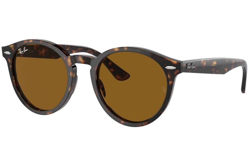 Okulary przeciwsłoneczne Ray-Ban Larry RB7680S 902/33 Okrągłe Havana