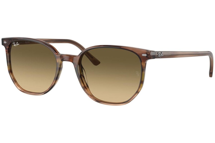 Okulary przeciwsłoneczne Ray-Ban Elliot RB2197 13920A Kwadratowe Brązowe