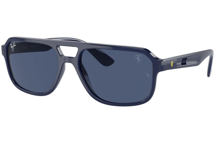 Okulary przeciwsłoneczne Ray-Ban RB4414M F68880 Nieregularny Niebieskie