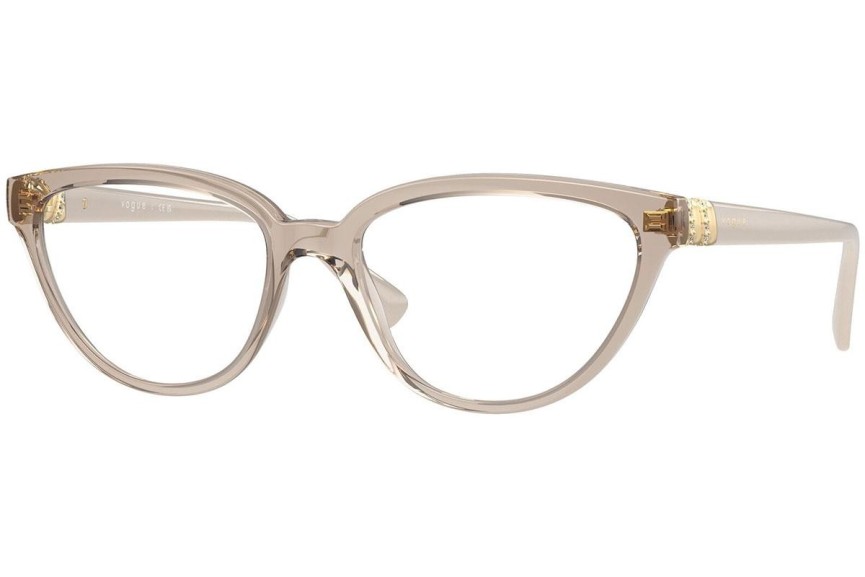 Okulary korekcyjne Vogue Eyewear VO5517B 2990 Kocie oczy Beżowe