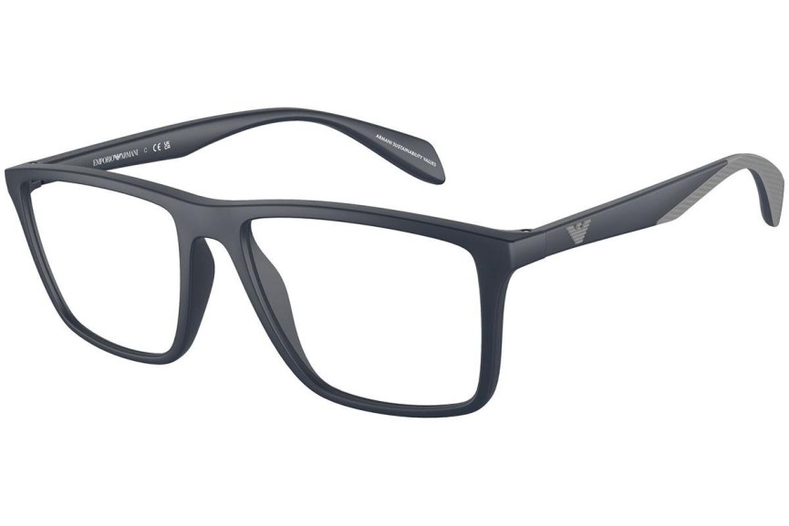 Okulary korekcyjne Emporio Armani EA3230 5088 Prostokątne Niebieskie