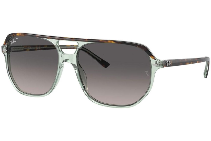 Okulary przeciwsłoneczne Ray-Ban RB2205 1376M3 Polarized Pilotki (Aviator) Zielone