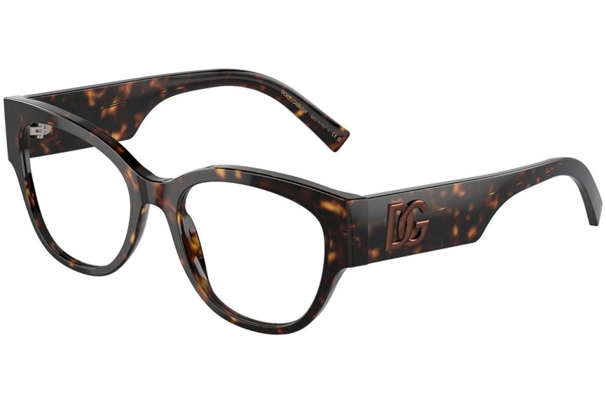 Okulary korekcyjne Dolce & Gabbana DG3377 502 Nieregularny Havana