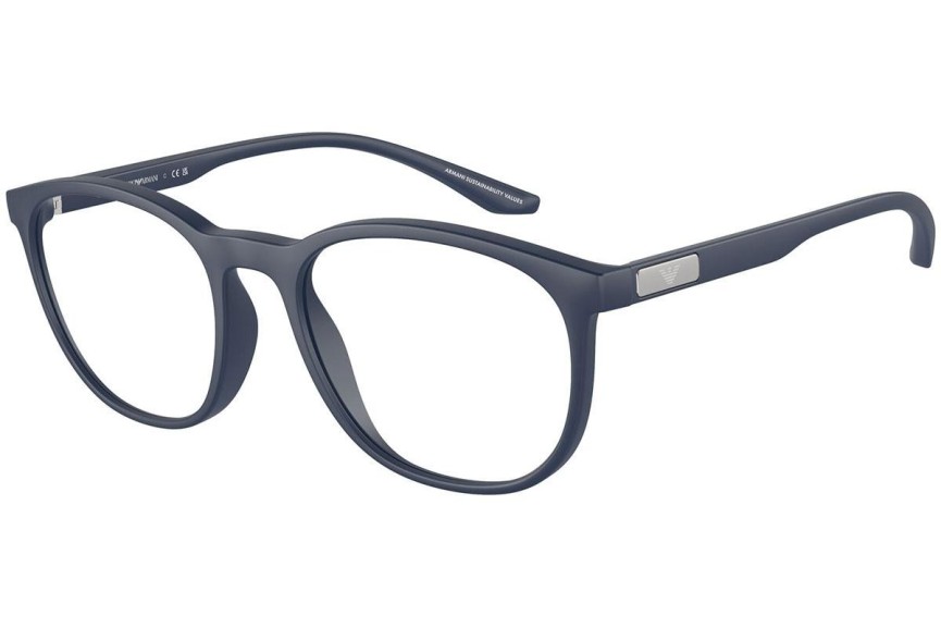 Okulary korekcyjne Emporio Armani EA3229 5763 Okrągłe Niebieskie