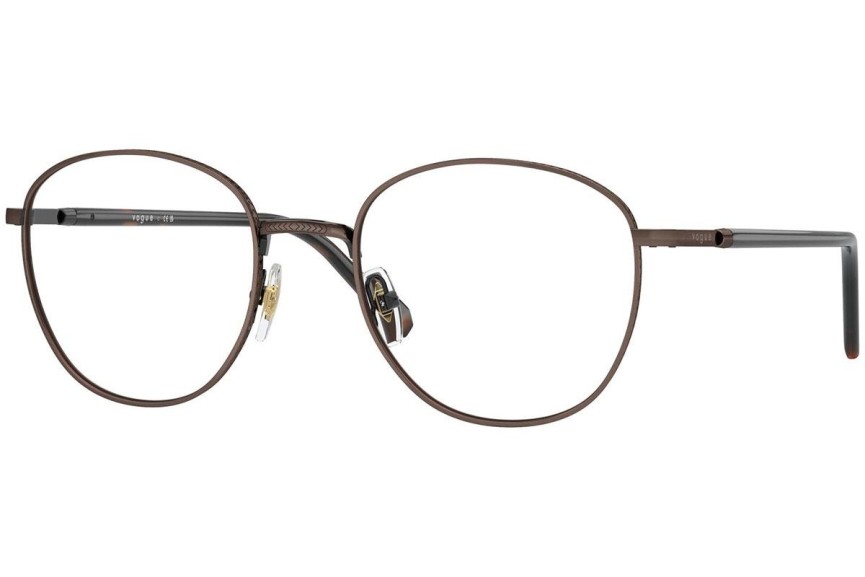 Okulary korekcyjne Vogue Eyewear VO4291 5135 Okrągłe Brązowe