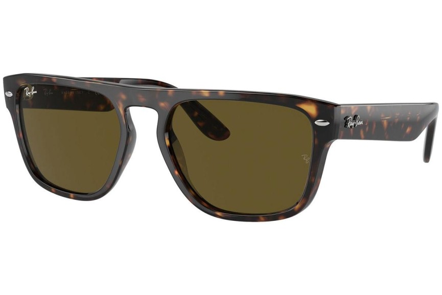 Okulary przeciwsłoneczne Ray-Ban RB4407 135973 Kwadratowe Havana