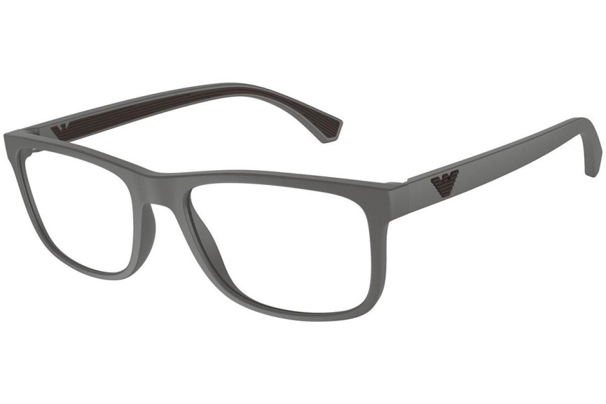 Okulary korekcyjne Emporio Armani EA3147 5126 Prostokątne Szare