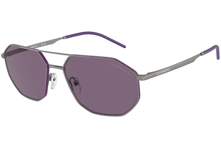 Okulary przeciwsłoneczne Emporio Armani EA2147 30031A Nieregularny Szare