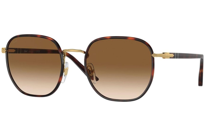 Okulary przeciwsłoneczne Persol PO1015SJ 112651 Okrągłe Havana