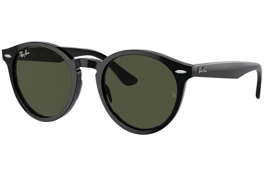 Okulary przeciwsłoneczne Ray-Ban Larry RB7680S 901/31 Okrągłe Czarne