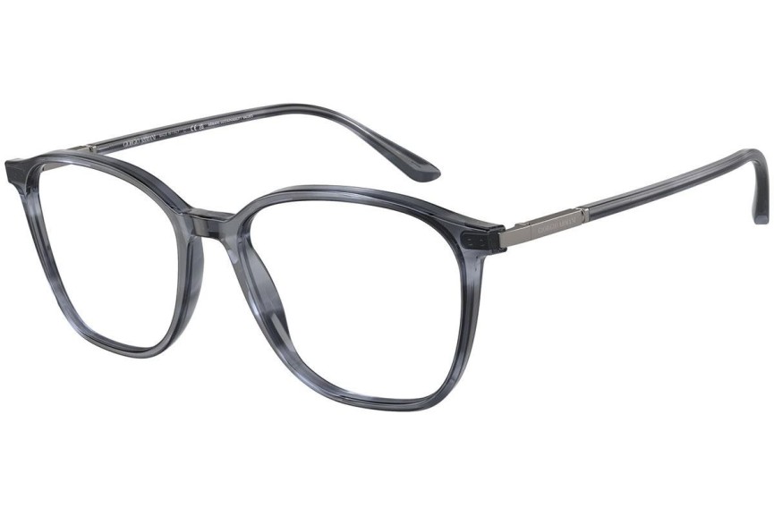 Okulary korekcyjne Giorgio Armani AR7236 5986 Kwadratowe Niebieskie