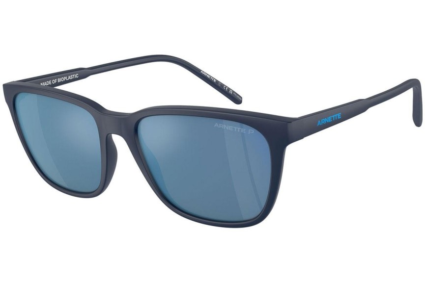 Okulary przeciwsłoneczne Arnette Cortex AN4291 275922 Polarized Kwadratowe Niebieskie