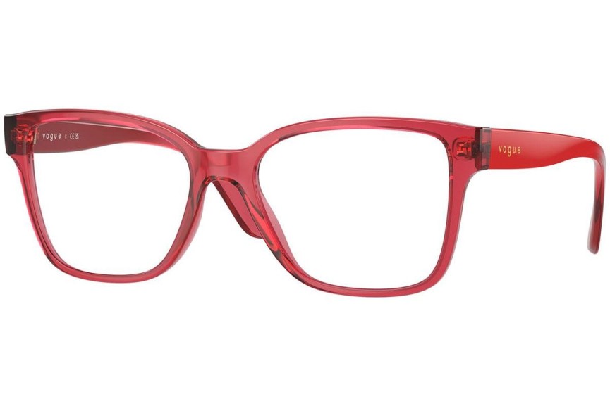 Okulary korekcyjne Vogue Eyewear VO5452 3084 Kwadratowe Czerwone