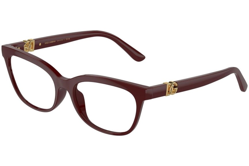 Okulary korekcyjne Dolce & Gabbana DG5106U 3091 Nieregularny Czerwone