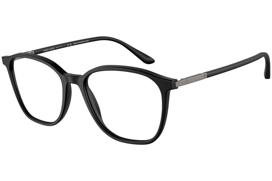 Okulary korekcyjne Giorgio Armani AR7236 5042 Kwadratowe Czarne