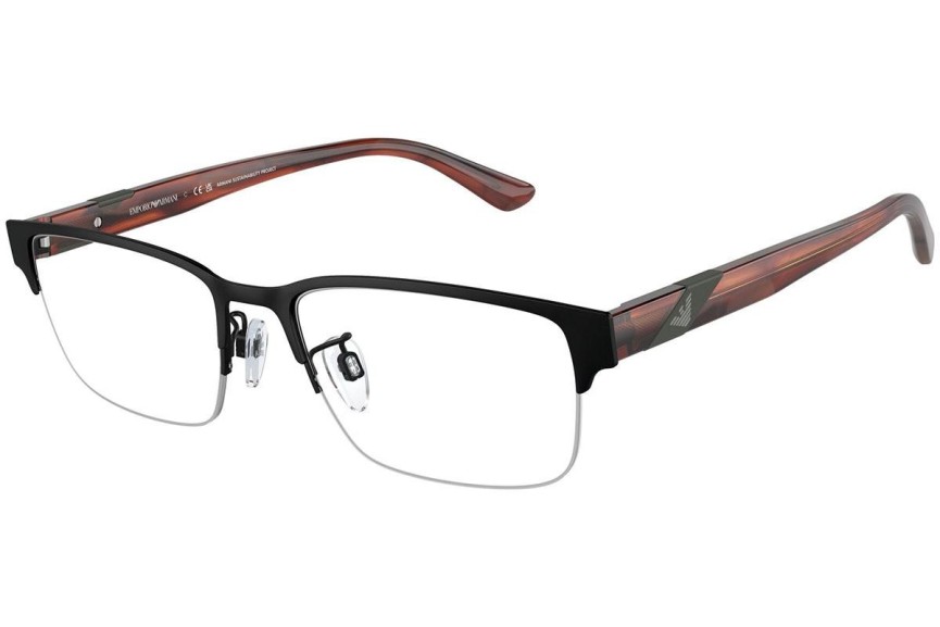 Okulary korekcyjne Emporio Armani EA1129 3192 Prostokątne Czarne