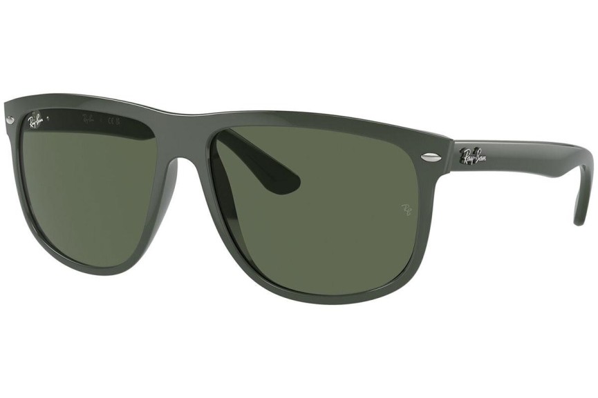 Okulary przeciwsłoneczne Ray-Ban Boyfriend RB4147 671931 Kwadratowe Zielone