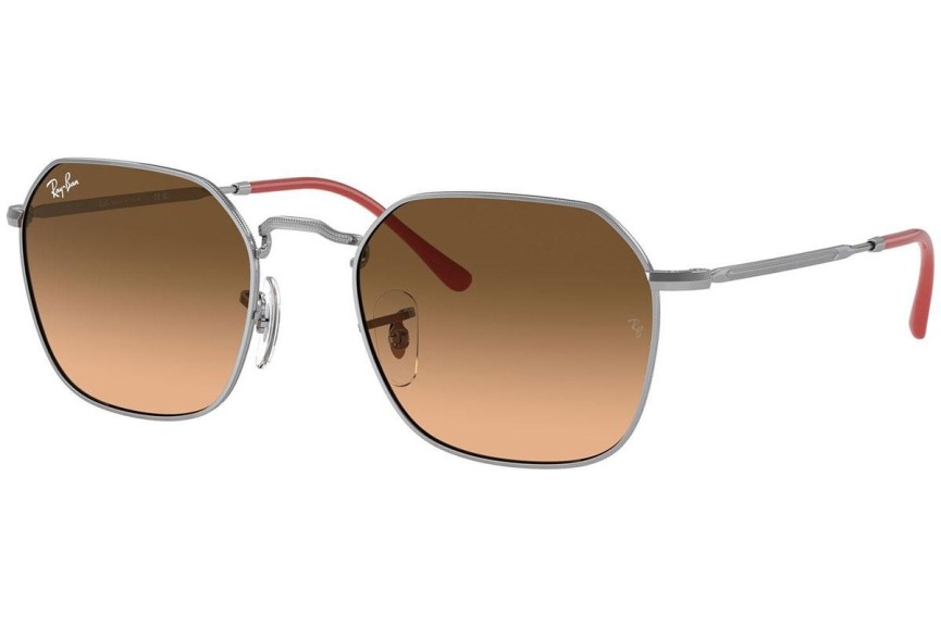 Okulary przeciwsłoneczne Ray-Ban Jim RB3694 003/3B Kwadratowe Srebrne