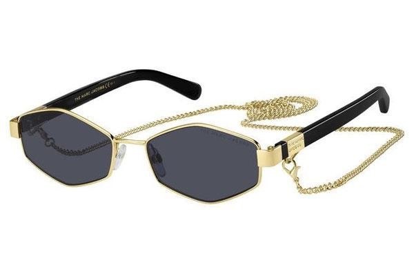 Okulary przeciwsłoneczne Marc Jacobs MARC496/S J5G/IR Nieregularny Złote