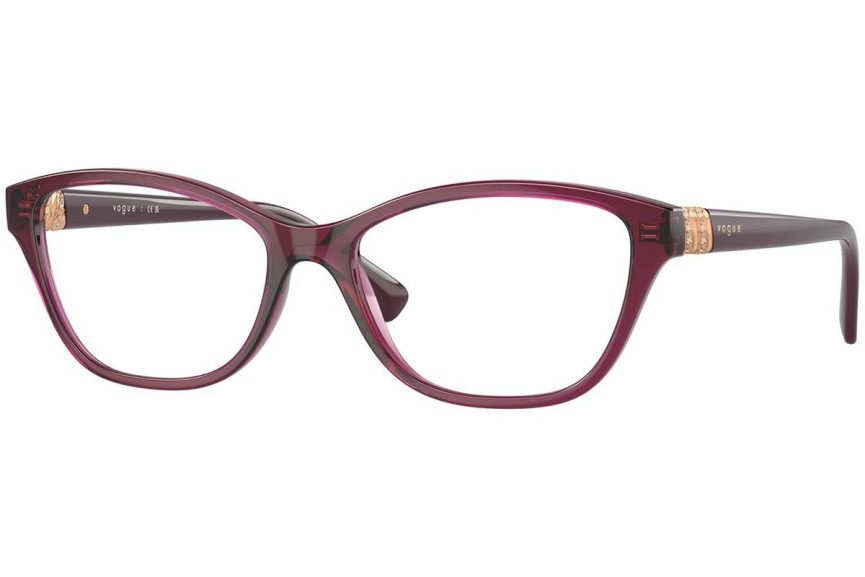 Okulary korekcyjne Vogue Eyewear VO5516B 2989 Nieregularny Fioletowe