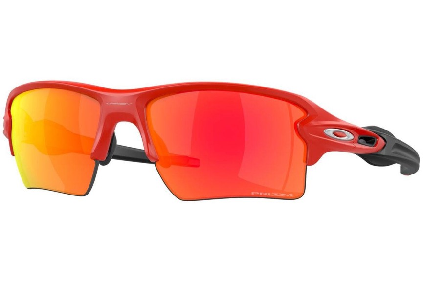 Okulary przeciwsłoneczne Oakley Flak 2.0 XL OO9188 9188J1 Prostokątne Czerwone