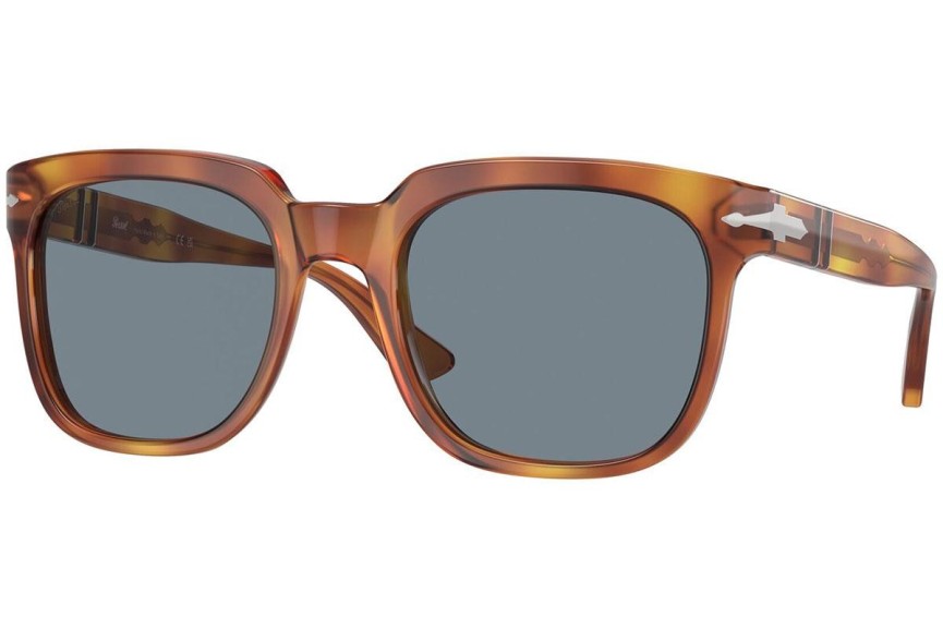 Okulary przeciwsłoneczne Persol PO3323S 96/56 Kwadratowe Havana