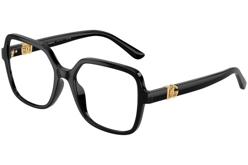 Okulary korekcyjne Dolce & Gabbana DG5105U 501 Kwadratowe Czarne