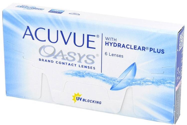 Soczewki kontaktowe Dwutygodniowe Acuvue Oasys (6 soczewek)