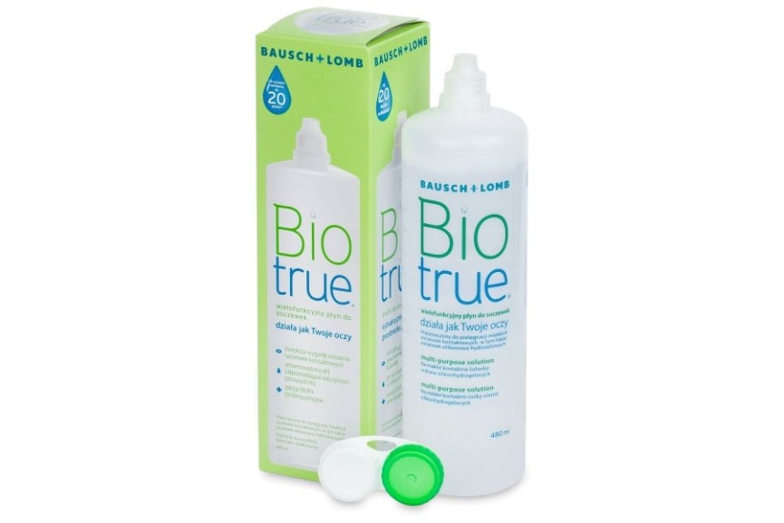 Akcesoria Biotrue Multi Purpose Solution (480 ml)