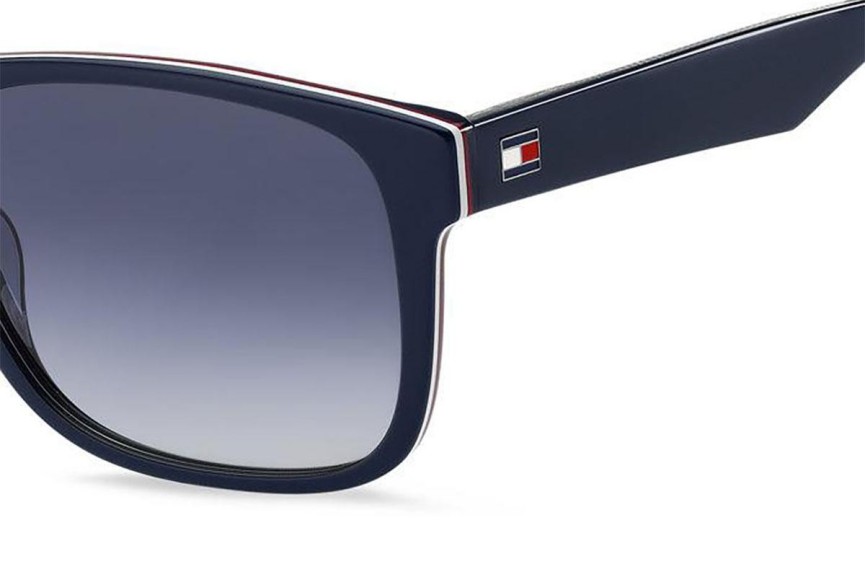 Okulary przeciwsłoneczne Tommy Hilfiger TH2073/S PJP/08 Prostokątne Niebieskie