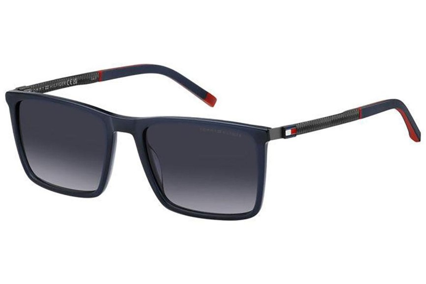 Okulary przeciwsłoneczne Tommy Hilfiger TH2077/S PJP/9O Prostokątne Niebieskie