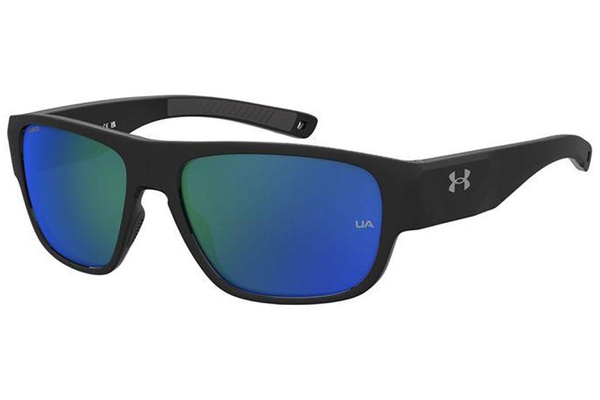 Okulary przeciwsłoneczne Under Armour UASCORCHER 08A/5X Polarized Kwadratowe Czarne