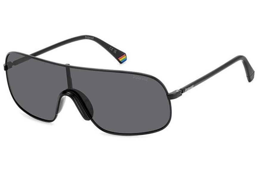 Okulary przeciwsłoneczne Polaroid PLD6222/S 003/M9 Polarized Pojedyncze | Shield Czarne