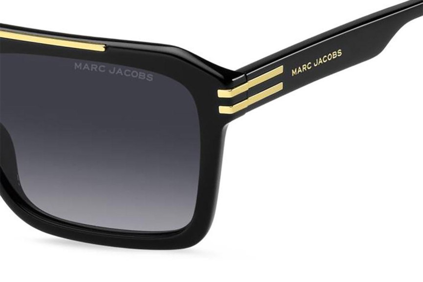 Okulary przeciwsłoneczne Marc Jacobs MARC752/S 807/9O Prostokątne Czarne