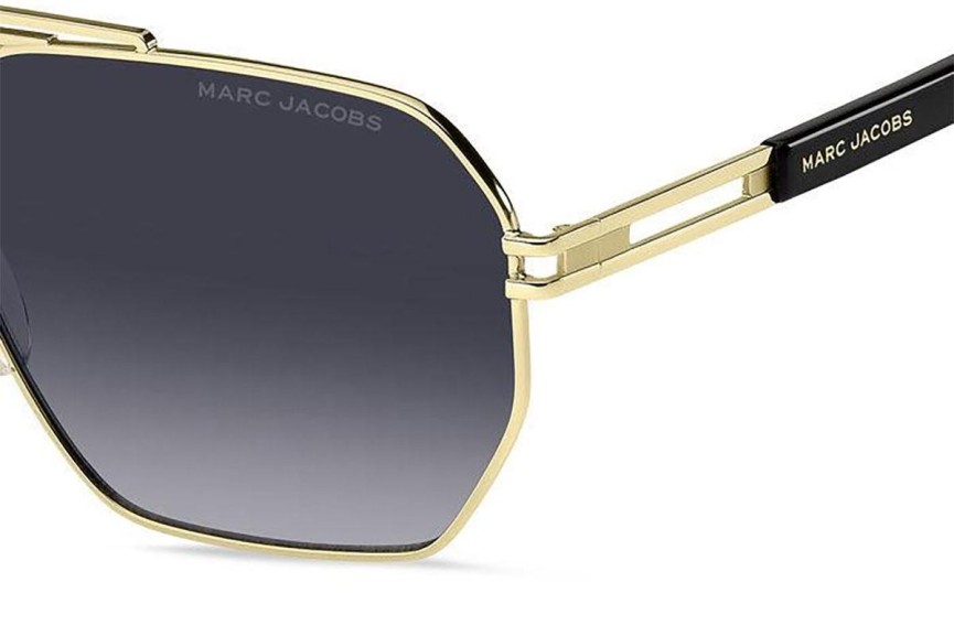 Okulary przeciwsłoneczne Marc Jacobs MARC748/S RHL/9O Kwadratowe Złote