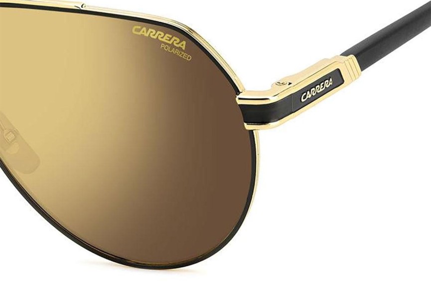 Okulary przeciwsłoneczne Carrera CARRERA1067/S I46/YL Pilotki (Aviator) Czarne