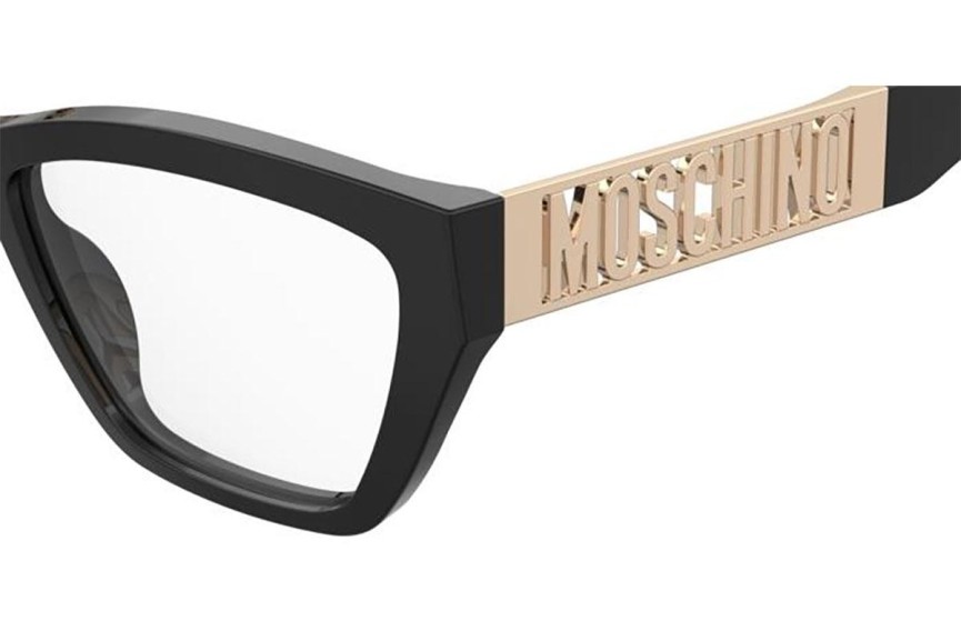 Okulary korekcyjne Moschino MOS634 807 Prostokątne Czarne