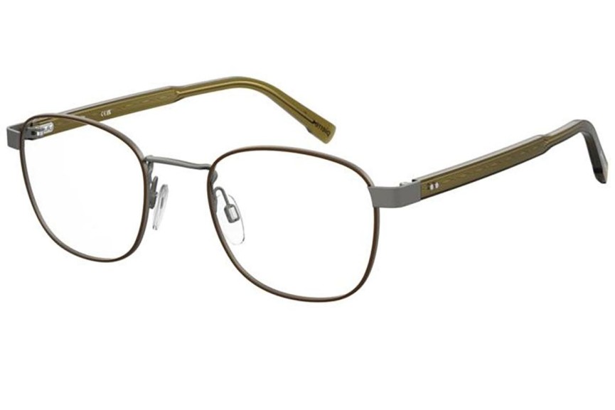 Okulary korekcyjne Pierre Cardin P.C.6897 RPR Prostokątne Brązowe