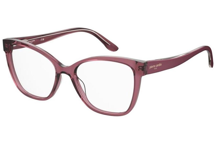 Okulary korekcyjne Pierre Cardin P.C.8530 35J Prostokątne Różowe