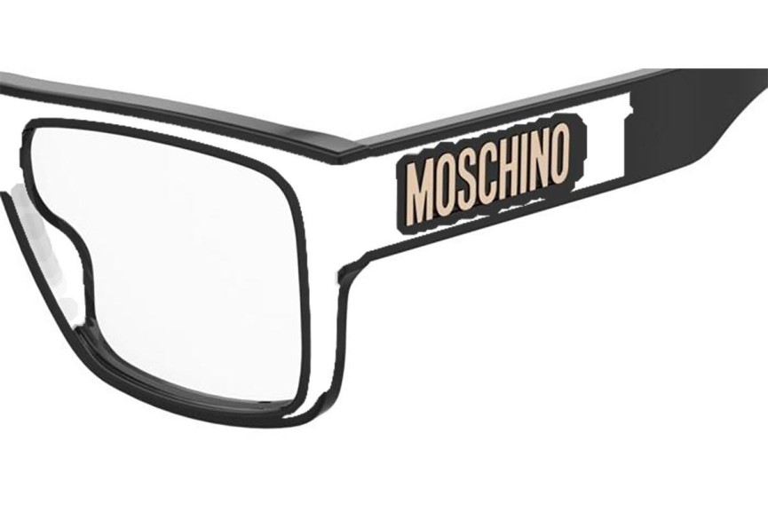 Okulary korekcyjne Moschino MOS637 807 Flat Top Czarne