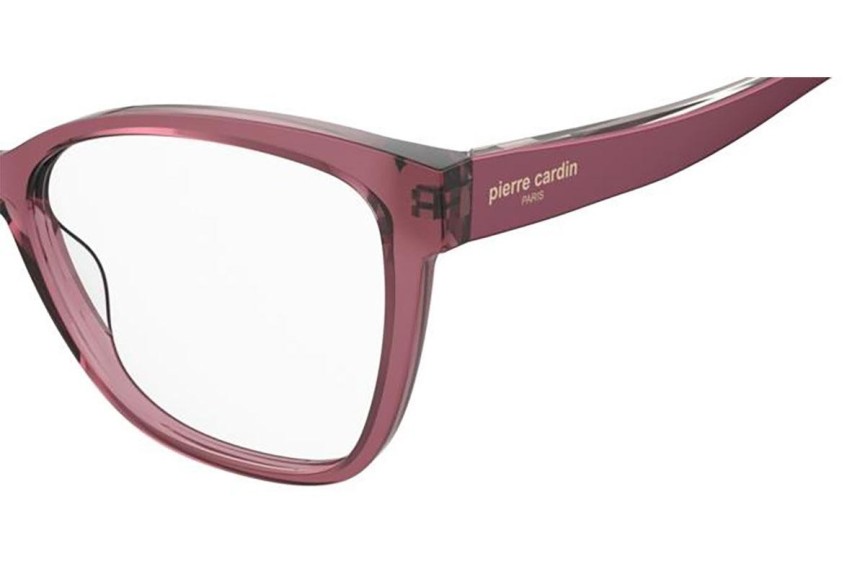 Okulary korekcyjne Pierre Cardin P.C.8530 35J Prostokątne Różowe