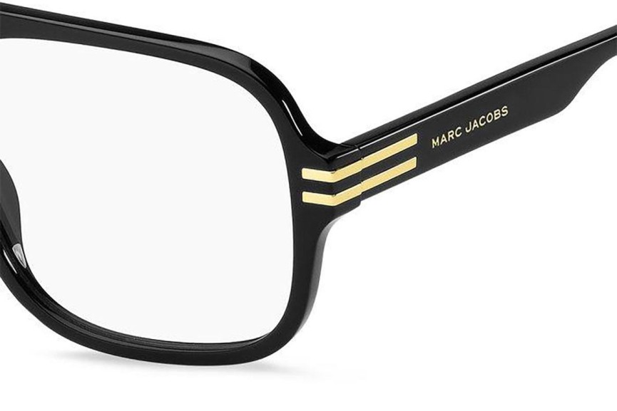 Okulary korekcyjne Marc Jacobs MARC755 807 Kwadratowe Czarne