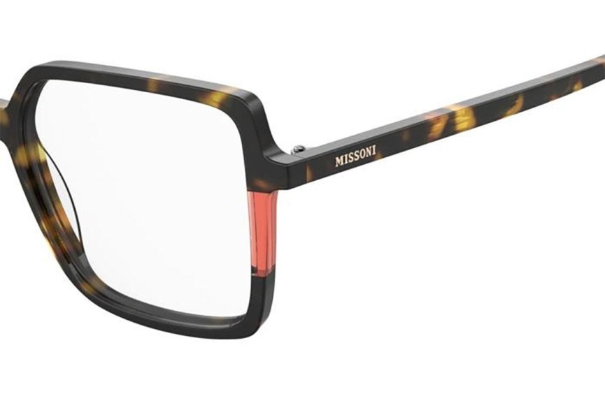 Okulary korekcyjne Missoni MIS0176 L9G Kwadratowe Havana