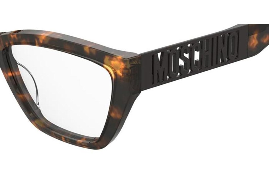 Okulary korekcyjne Moschino MOS634 086 Prostokątne Havana