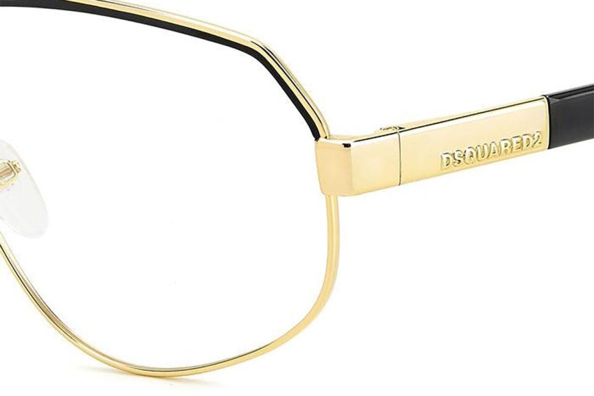 Okulary korekcyjne Dsquared2 D20121 RHL Kwadratowe Złote