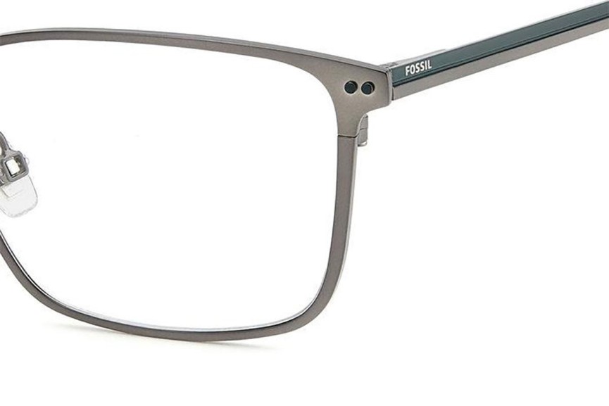 Okulary korekcyjne Fossil FOS7174/G R80 Prostokątne Szare