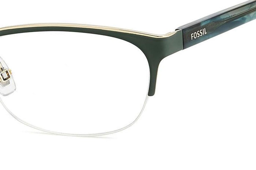 Okulary korekcyjne Fossil FOS7171/G 1ED Kocie oczy Zielone